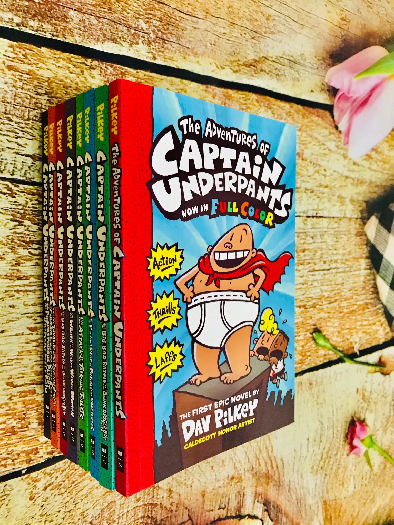 Captain Underpants Full Colour Mới nhất 12 cuốn